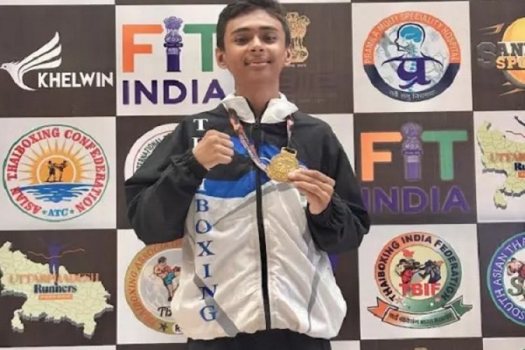 रायपुर के निर्वेद ने जीता गोल्ड मेडल