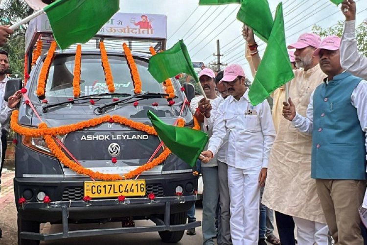 पीएम सूर्य घर योजना: वन मंत्री ने किया जागरूकता रथ को हरी झंडी दिखाकर रवाना