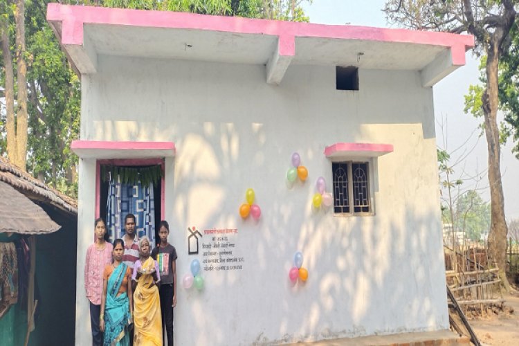 पक्के मकान का सपना हुआ साकार : प्रधानमंत्री आवास योजना ने दी गंगाबाई को नई उम्मीद