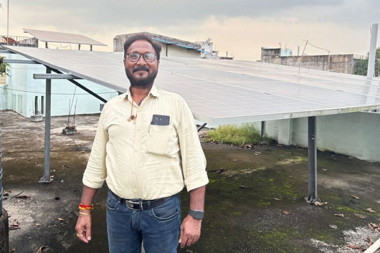 रायपुर : प्रधानमंत्री सूर्यघर मुफ्त बिजली योजना से आत्मनिर्भर बना श्री हेमंत कुमार पाण्डेय