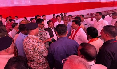 केंद्रीय गृह मंत्री अमित शाह के बस्तर प्रवास की तैयारियों का उप मुख्यमंत्री श्री विजय शर्मा ने किया निरीक्षण