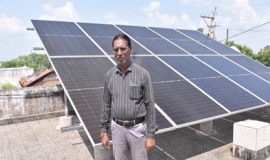 रायपुर : गिरधर देवांगन का घर बना मिनी पावरहाऊस