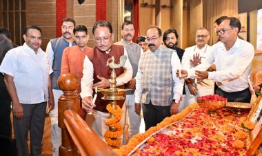 रायपुर : छत्तीसगढ़ की धरती सदा से रही है साहित्य और संस्कृति की धरा : मुख्यमंत्री श्री विष्णु देव साय