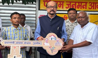 रायपुर : पहाड़ी कोरवा जनजातीय परिवारों को मिल रहा सपनों घर