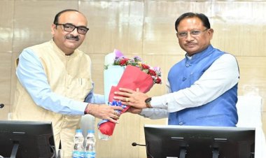 रायपुर : मुख्यमंत्री श्री विष्णु देव साय की अध्यक्षता में कलेक्टर कॉन्फ्रेंस शुरू