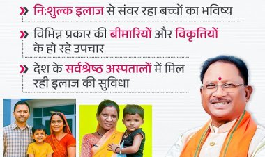 रायपुर : चिरायु योजना अमीषा के लिए वरदान हुई