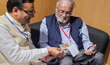 सीयूटीएस के संस्थापक महासचिव से मिले मनोहर गौशाला के ट्रस्टी