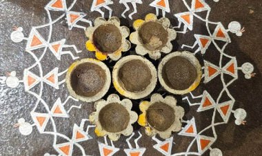 मनोहर गौशाला इस साल भी 1 लाख से ज़्यादा गाय के गोबर के दीये बांटेगी