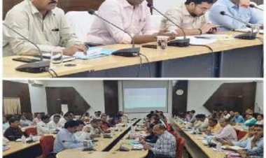 धान खरीदी के लिए आवश्यक प्रारंभिक तैयारियों समय पर करें पूर्ण : कलेक्टर हरिस एस