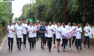 राष्ट्रीय एकता दिवस पर सद्भावना दौड़ का भव्य आयोजन