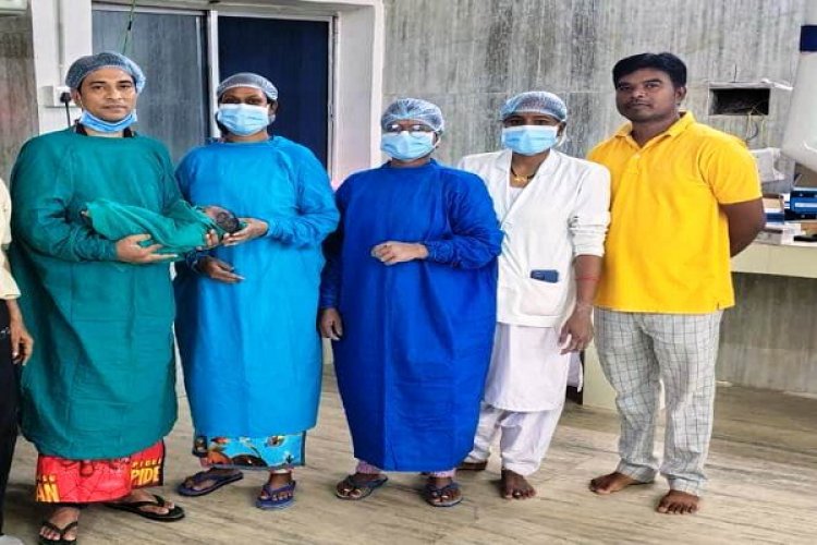 रायपुर : सीएचसी मोहला में हुआ सफल सिजेरियन ऑपरेशन, जच्चा-बच्चा दोनों स्वस्थ
