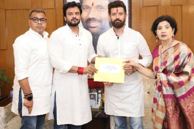 चिराग पासवान ने 14 उम्मीदवारों की पहली सूची जारी की