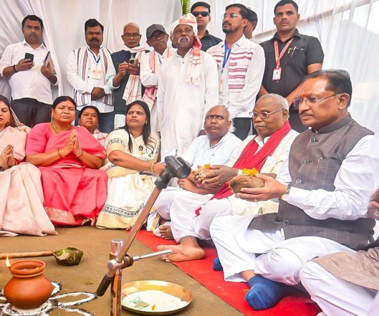 रायपुर : बाबा कार्तिक उरांव ने जनजातीय समाज के उत्थान हेतु अपना जीवन किया समर्पित - मुख्यमंत्री श्री विष्णु देव साय