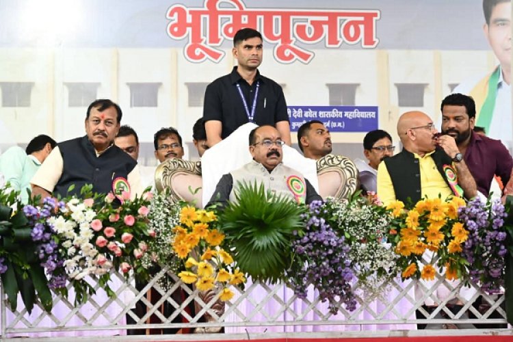 रायपुर : उप मुख्यमंत्री श्री अरुण साव द्वारा कुम्हारी को 16 करोड़ के विकास कार्यों की सौगातें