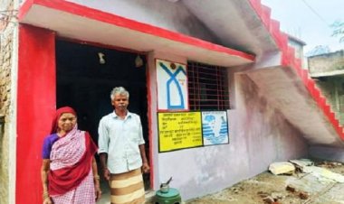 गरीब आदिवासी को पक्का आवास मिलने से अनेक समस्याओं से मिला निजात