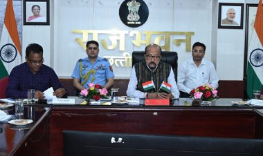 रायपुर : मानवीय संवेदना के साथ आकांक्षी क्षेत्रों में विकास कार्य करें - राज्यपाल श्री रमेन डेका