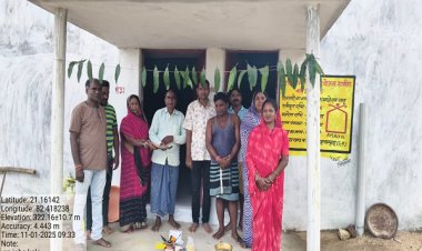 महासमुंद : सबके लिए आवास एक साकार होता सपना