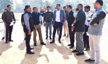 रायपुर : राष्ट्रपति श्रीमती द्रौपदी मुर्मु के अम्बिकापुर प्रवास को लेकर तैयारियां शुरू