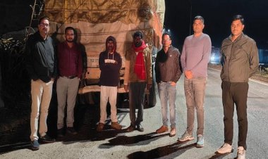 रायपुर : चिल्फी चेकपोस्ट पर पकड़ाया 212 क्विंटल अवैध धान