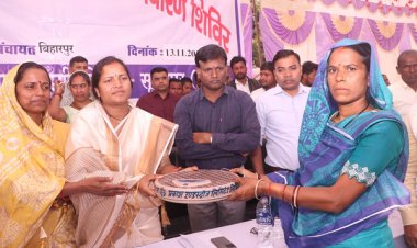 रायपुर : शासन लोगों के द्वार : हर समस्या का समाधान सरकार की प्राथमिकता: मंत्री श्रीमती लक्ष्मी राजवाड़े