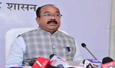 रायपुर : उप मुख्यमंत्री श्री अरुण साव ने कैबिनेट की बैठक में लिए गए निर्णयों की जानकारी दी