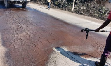 रायपुर : बिलासपुर जिले में सड़कों का हो रहा उन्नयन