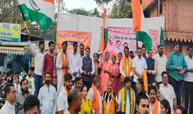 जवाहर नगर मंडल ने ‘रन फार यूनिटी’ पदयात्रा का किया भव्य स्वागत