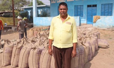 रायपुर : उपार्जन केंद्रों में बेहतर व्यवस्था से प्रसन्न है धान विक्रेता कृषक