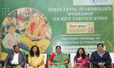 रायपुर : पोषण सुरक्षा राज्य सरकार की प्राथमिकता