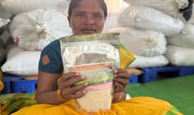 रायपुर : केंद्रीय कृषि मंत्री के मन को भाया दंतेवाड़ा का ‘जवा फूल चावल’