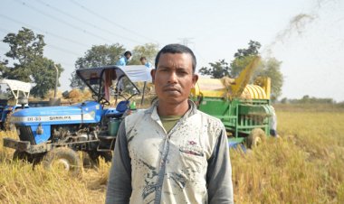 रायपुर : खेतों की मेहनत रंग लाई, किसान की फसल विक्रय के लिए तैयार