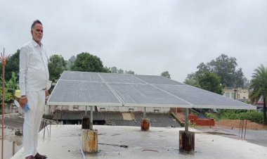 रायपुर : माकड़ी ब्लॉक में 100 पीएम सूर्य घर का सफल इंस्टालेशन