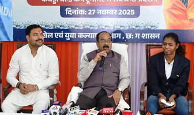 रायपुर : छत्तीसगढ़ का गौरव है संजू, अपने खेल से राज्य को दिलाई अंतरराष्ट्रीय प्रतिष्ठा – श्री अरुण साव