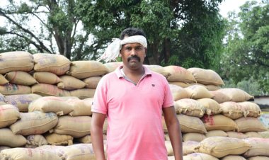 रायपुर : खरीफ विपणन वर्ष 2025-26 : युवा किसान सूरजूराम ने बेचा 41 क्विंटल धान