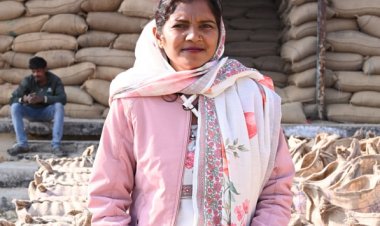 रायपुर : महिला किसान विमला सिंह ने बेचा 50 क्विंटल धान