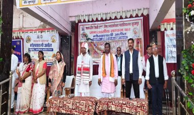 सूरजपुर : स्वतंत्रता संग्राम में जनजातीय समाज का बलिदान अतुलनीय - भूलन सिंह मरावी