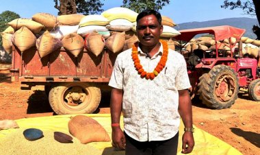 रायपुर : धान खरीदी केन्द्र में किसानों की सुविधा को सर्वोच्च प्राथमिकता-संतोष यादव