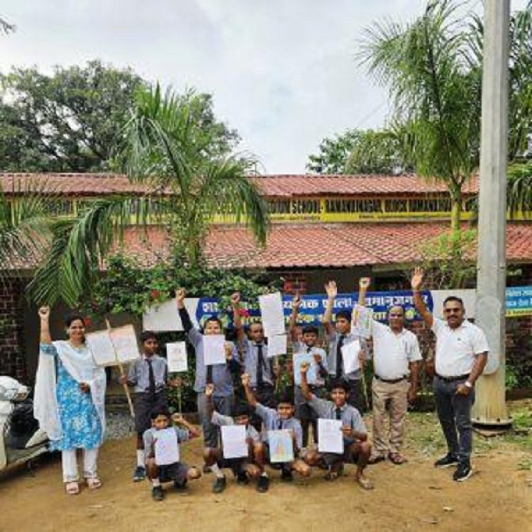 वीरगाथा प्रोजेक्ट व एकता दिवस के अवसर पर बच्चों ने दिखाई प्रतिभा