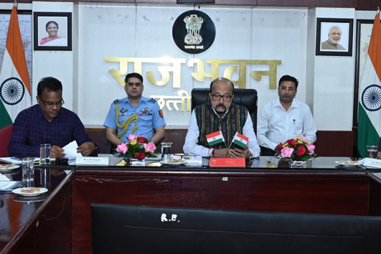 रायपुर : मानवीय संवेदना के साथ आकांक्षी क्षेत्रों में विकास कार्य करें - राज्यपाल श्री रमेन डेका