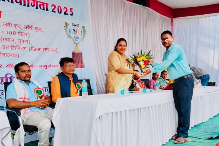 बस्तर ऑलंपिक के जोन स्तरीय कार्यक्रम का छिंदगढ़ में भव्य शुभारंभ
