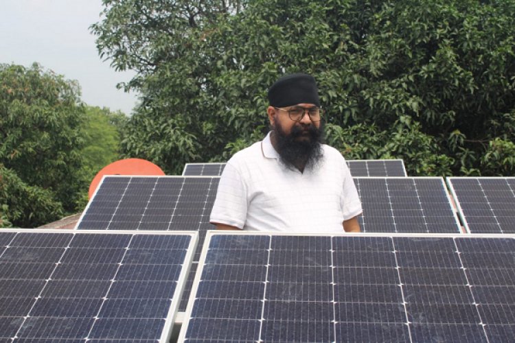 रायपुर : अब बिजली बिल की चिंता नहीं-जसविन्दर सिंह छाबड़ा