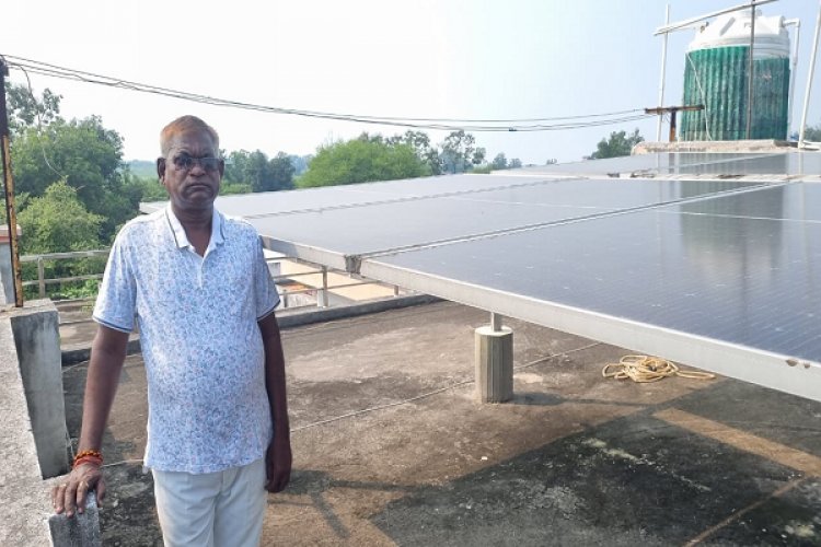 रायपुर : त्रिलोकचंद देवांगन बना ऊर्जाक्षेत्र में आत्मनिर्भर