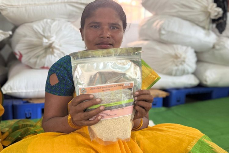 रायपुर : केंद्रीय कृषि मंत्री के मन को भाया दंतेवाड़ा का ‘जवा फूल चावल’