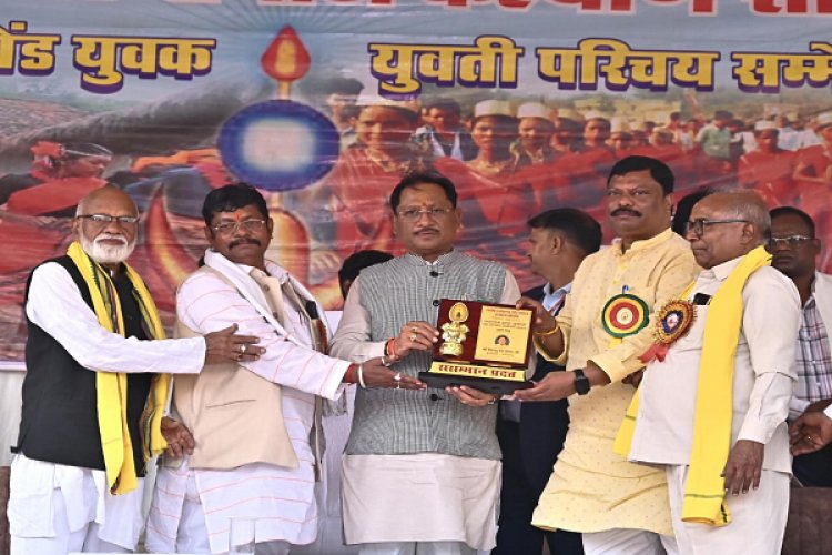 रायपुर : जनजातीय समुदाय के सर्वांगीण विकास के लिए कार्य कर रही है हमारी सरकार : मुख्यमंत्री श्री साय