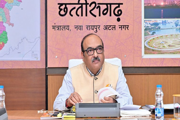 रायपुर : महात्मा गांधी नरेगा की राज्य स्तरीय सशक्त समिति की बैठक सम्पन्न