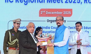 रायपुर : नवाचार केवल प्रयोगशालाओं और कक्षाओं तक सीमित नहीं रहना चाहिए, इसे समाज से जोड़ना होगा - श्री डेका