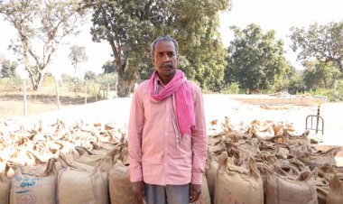 रायपुर : कोरबा जिले में सुगम धान खरीदी व्यवस्था से खुश किसान