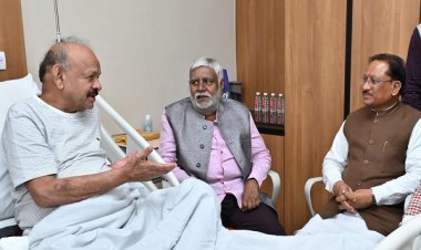 रायपुर : मुख्यमंत्री श्री विष्णुदेव साय ने विधायक श्री भैयालाल राजवाड़े के स्वास्थ्य लाभ की कामना की