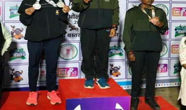 बस्तर ओलंपिक में दंतेवाड़ा का शानदार प्रदर्शन, एथलेटिक्स में जीते 4 गोल्ड