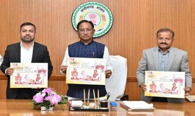 रायपुर : मुख्यमंत्री श्री विष्णु देव साय ने छत्तीसगढ़ विद्युत मंडल की ‘ऊर्जावान छत्तीसगढ़’ कॉफी टेबल बुक का किया विमोचन